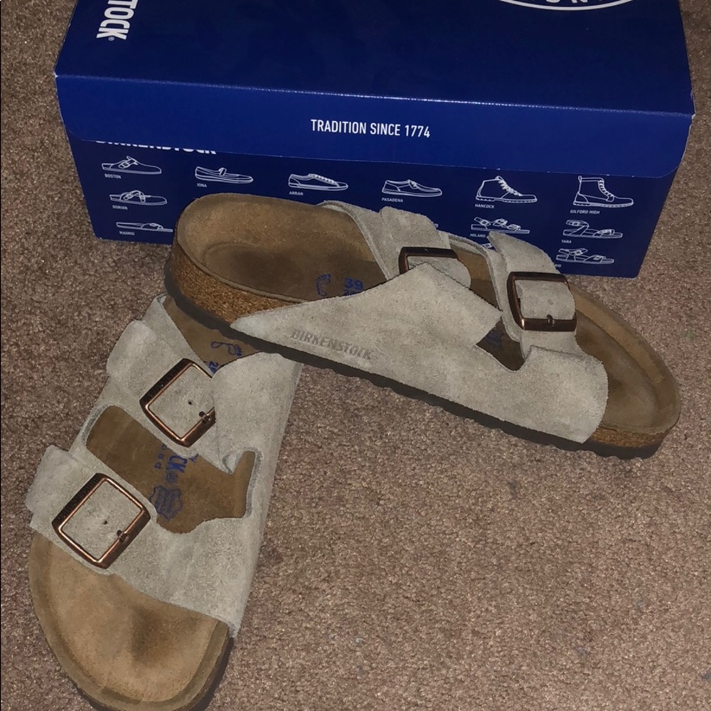 Birkenstocks (suede)